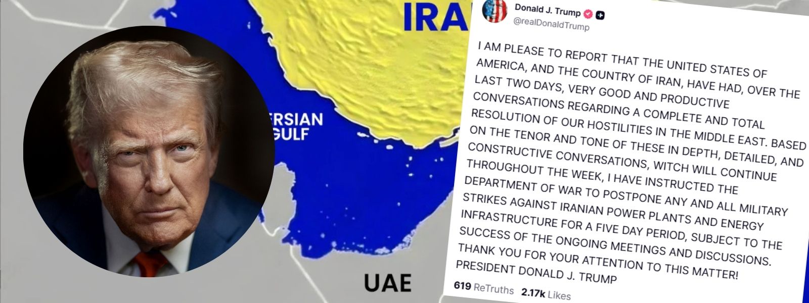 Trump Announces 5‑Day Pause on Strikes on Iran